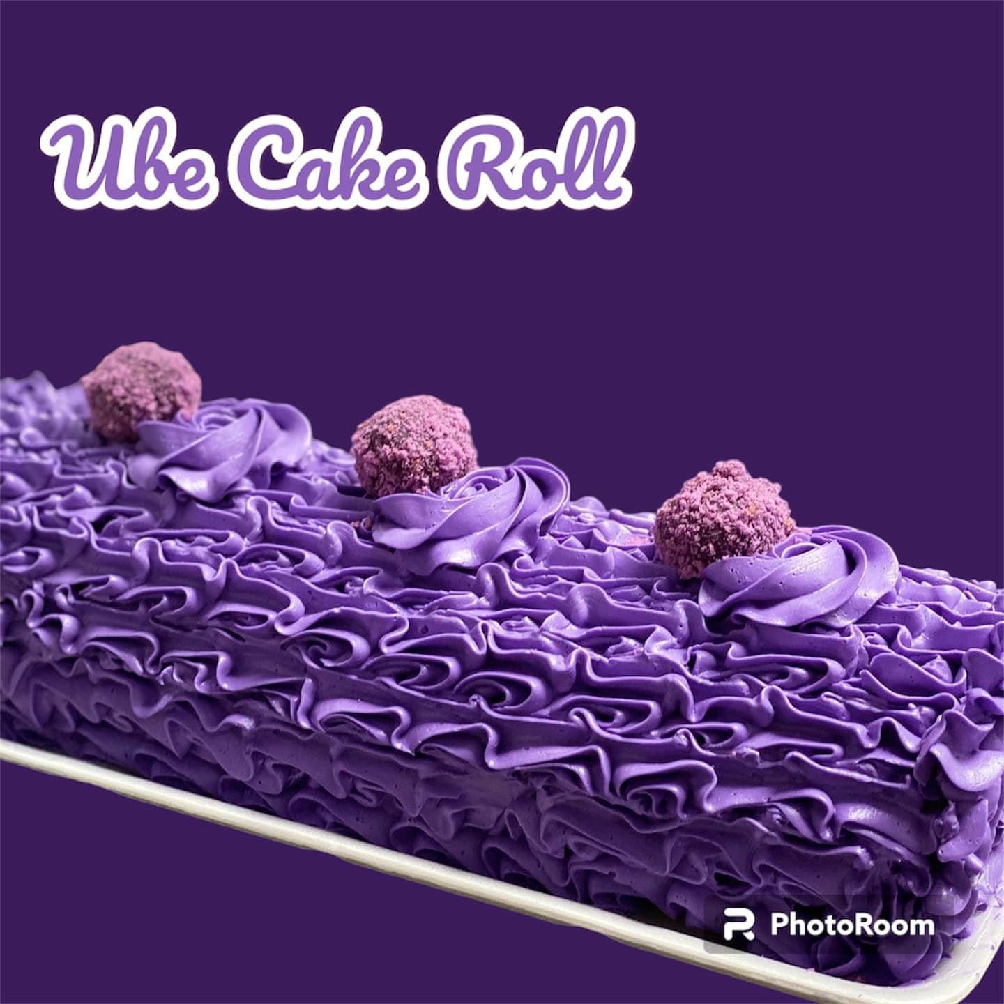 Ube Cake Roll |
